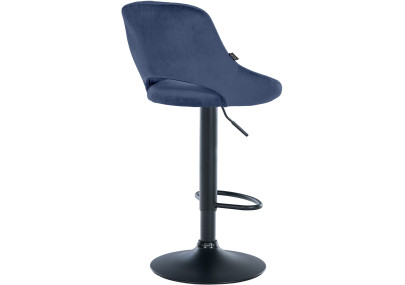 Barhocker Milet Samt schwarz