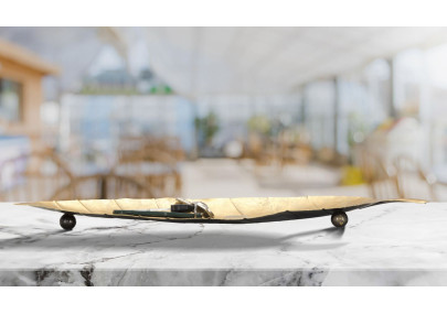 PLATEAU FOGLIA LONG CM 38X3X11