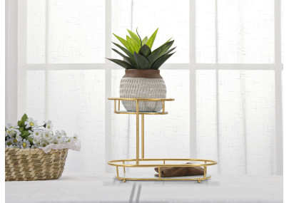 PLATEAU 2 NIVEAUX -A- CM 36X22,5X27