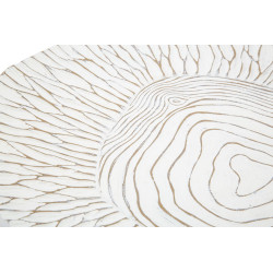 PLATEAU DÉCORATIF POLYRÉSINE CM 37X34X6