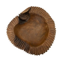 PLATEAU GARNI TECK CM 37X40X16