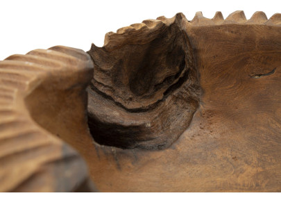 PLATEAU GARNI TECK CM 37X40X16