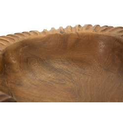 PLATEAU GARNI TECK CM 37X40X16