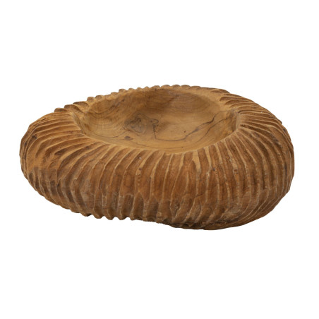 PLATEAU GARIT TECK CM Ø 32X11