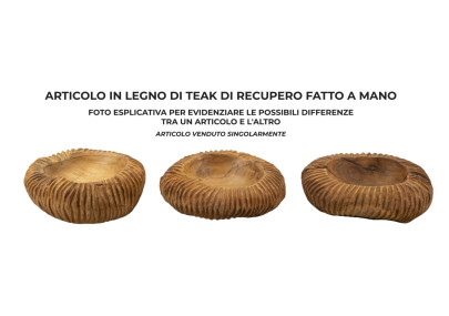 PLATEAU GARIT TECK CM Ø 32X11