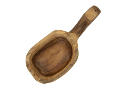 PLATEAU CUILLÈRE TECK CM 36X16X8