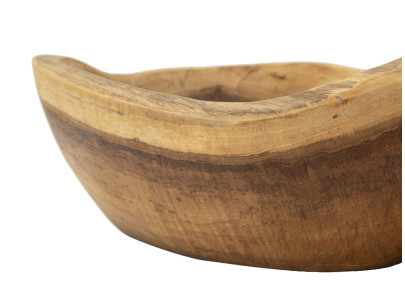 PLATEAU CUILLÈRE TECK CM 36X16X8