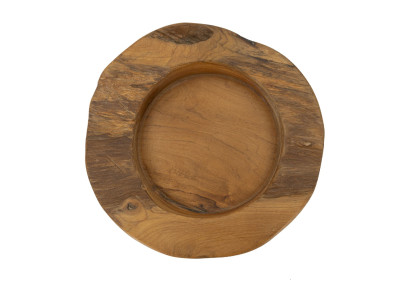 PLATEAU ERUSI TECK CM Ø 20X6