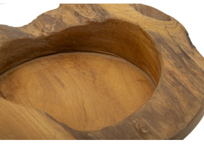 PLATEAU ERUSI TECK CM Ø 20X6