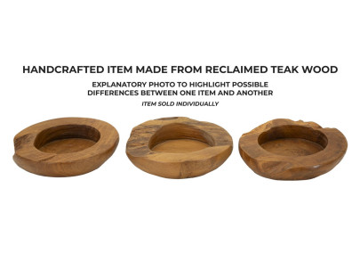 PLATEAU ERUSI TECK CM Ø 20X6