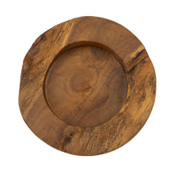 PLATEAU ERUSI PLUS TECK CM Ø 21X6