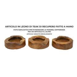 PLATEAU ERUSI PLUS TECK CM Ø 21X6