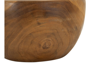 PLATEAU ERUSI SIMPLE TECK CM Ø 15X9,5