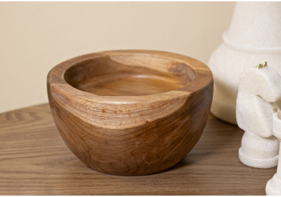 PLATEAU ERUSI SIMPLE TECK CM Ø 15X9,5