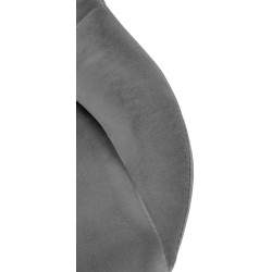 Barhocker Milet Samt schwarz