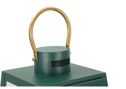 LANTERNE GRENT SET 2 PCS CM Ø 25X25X57-20X20X45