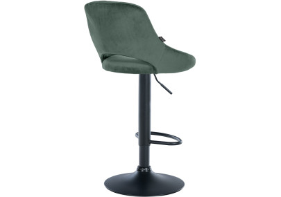 Barhocker Milet Samt schwarz