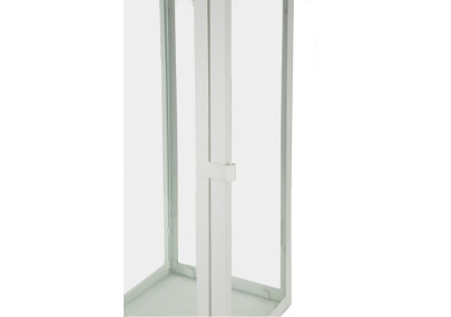 LANTERNE BLANCHE LOT DE 3 PCS CM 22X22X66-18X18X49,5-14X14X39