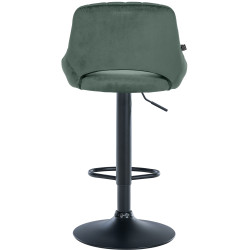 Barhocker Milet Samt schwarz