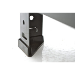 Estantería Metálica Galvanizada ~ 5 Estantes Negro,90x40x180 cm