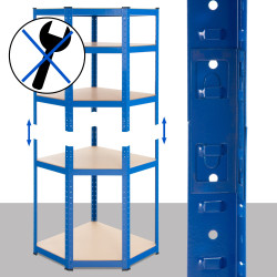 Chaise visiteur Perth, en plastique, couleur cappuccino, ronde, orange