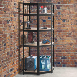 ?tag?re d'angle Flint 180, noire