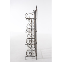 Tabouret de bar Carlton B78, tissu marron