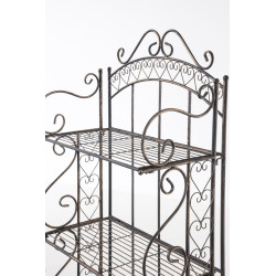 Tabouret de bar Carlton B78, tissu marron