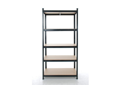 Estantería Metálica Galvanizada ~ 5 Estantes Negro,90x40x180 cm