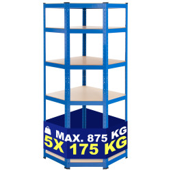 ?tag?re d'angle bleue Flint 180