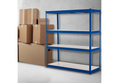 Étagère robuste 160x60x180 cm bleu