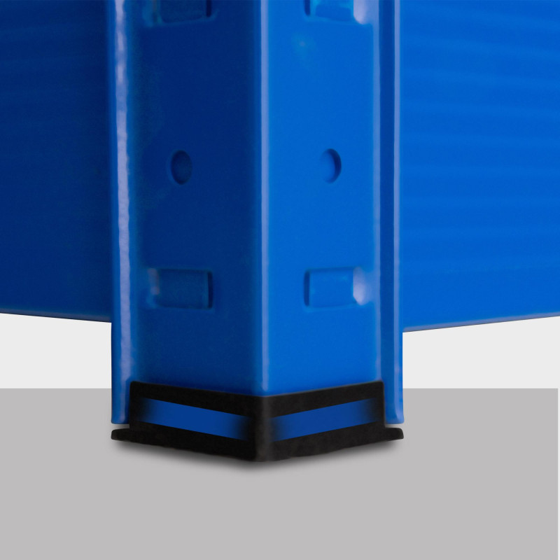 Estantería para cargas pesadas 160x60x180 cm Azul