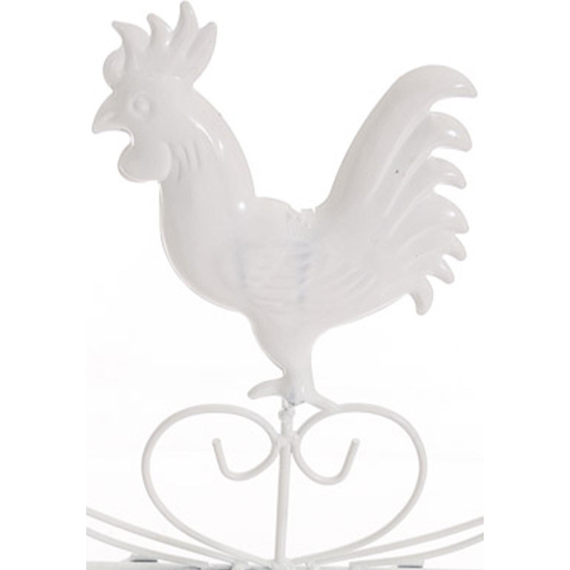 Étagère Pieghevole Mia in Ferro bianco