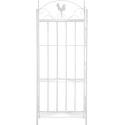 Étagère Pieghevole Mia in Ferro bianco