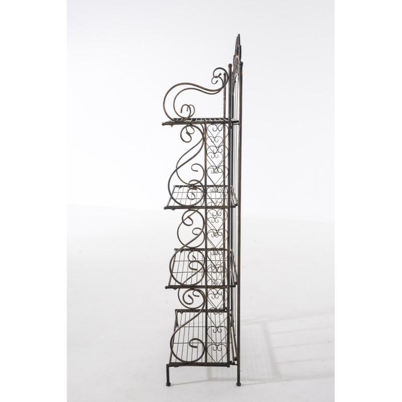 Tabouret de bar Carlton B78, tissu marron