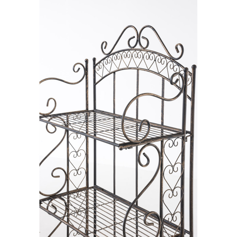 Tabouret de bar Carlton B78, tissu marron