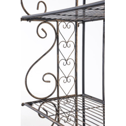 Tabouret de bar Carlton B78, tissu marron