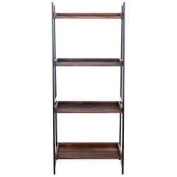 Scaffale con ripiani portaoggetti Dahn marrone