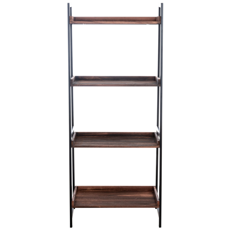 Scaffale con ripiani portaoggetti Dahn marrone