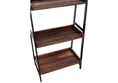 Estanteria de escaleras 4 niveles Dahn Marrón