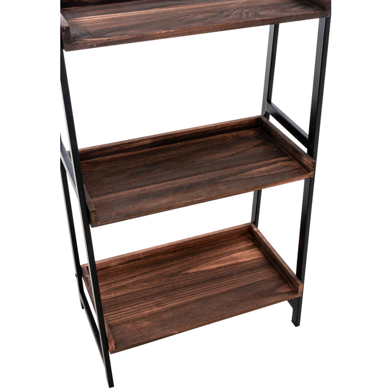 Scaffale con ripiani portaoggetti Dahn marrone