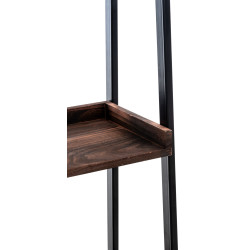 Scaffale con ripiani portaoggetti Dahn marrone