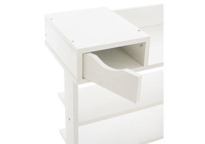 Étagère à chaussures blanche Kristina