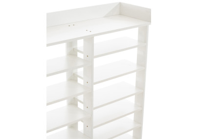Étagère à chaussures blanche Kristina