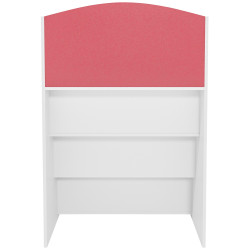 Bibliothèque Melfa 60 cm blanche