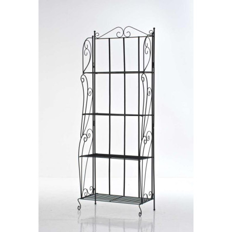 Scaffale libreria Lea nero