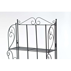 Scaffale libreria Lea nero