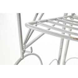 Scaffale Angolare IRMA in Metallo bianco antico