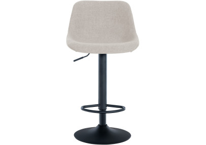 Lot de 2 tabourets de bar Loft tissu crème