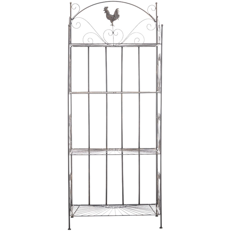 Étagère Pieghevole Mia in Ferro bronzo